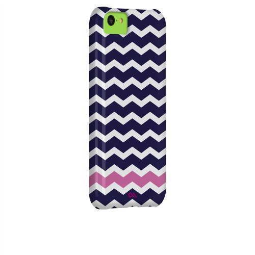 Case-Mate Barely There Print Case for iPhone 5C - Retail Packaging - Ziggy Zag