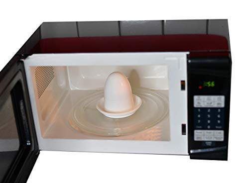 HOME-X Microwave Egg Cooker, Quick Hard Boiled Egg Maker, Breakfast Cooking Utensils