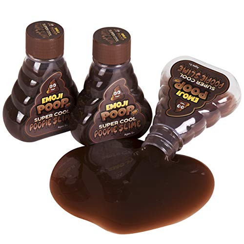 Kangaroo Emoji Universe Emoji Poop Slime, 3 Pack