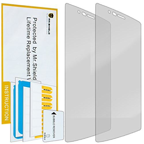 Mr.Shield for LG G4 Privacy [Anti Spy] Screen Protector [2-Pack] with Lifetime Replacement