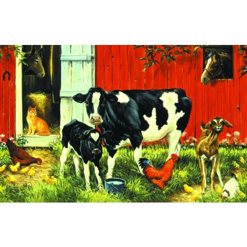 SUNSOUT INC Down on The Farm 100 pc Jigsaw Puzzle SUNSOUT INC Down on The Farm 100 pc Jigsaw Puzzle