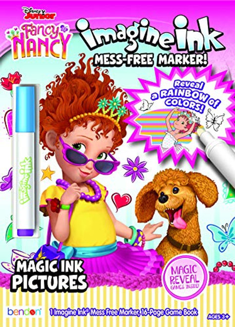 Bendon 45645 Fancy Nancy Imagine Ink Magic Ink Coloring Book