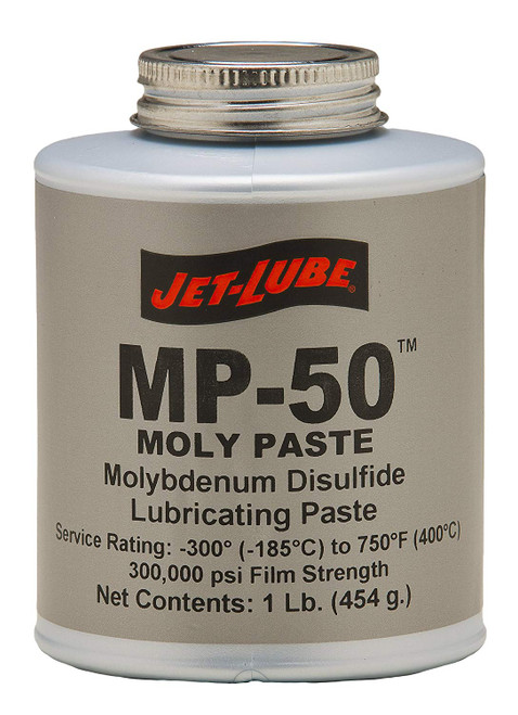 Jet-Lube MP-50 Multi Purpose Non-Melting Moly Paste, 1 lbs Plug Top Can