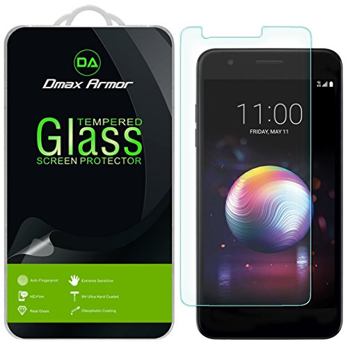 [2-Pack] Dmax Armor for LG Xpression Plus Tempered Glass Screen Protector