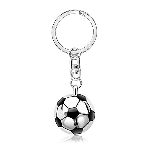 Jzcky Shzrp Cute Creative Car Keychain, Metal Pendant Key Chain Ring Keyring Keyfob(Football) Jzcky Shzrp Cute Creative Car Keychain, Metal Pendant Key Chain Ring Keyring Keyfob(Football)
