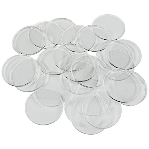 LITKO Clear Miniature Bases, Circular 32mm, 1.5mm Clear (25)