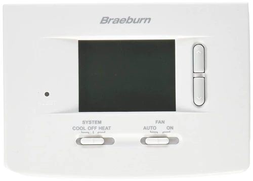 BRAEBURN 1020 Thermostat, Non-Programmable, 1H/1C