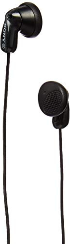 Sony MDR-E9LP/BLK Earbud Headphones, Black (Discontinued by Manufacturer)