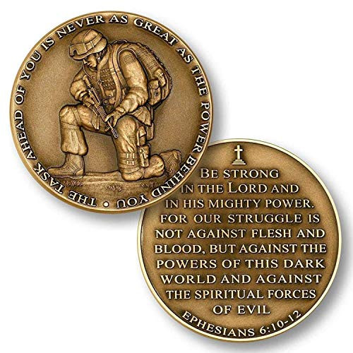 The Task Ahead Challenge Coin Collector's Medallion, Jewelry Quality