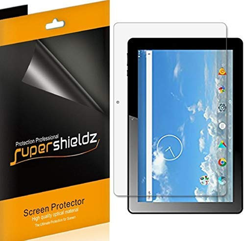 Supershieldz (3 Pack) for Iview SupraPad 10.1 inch (1170TPC) Screen Protector, High Definition Clear Shield (PET)