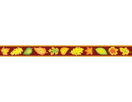 Teacher Created Resources Fall Straight Border Trim, Multi Color (4693)