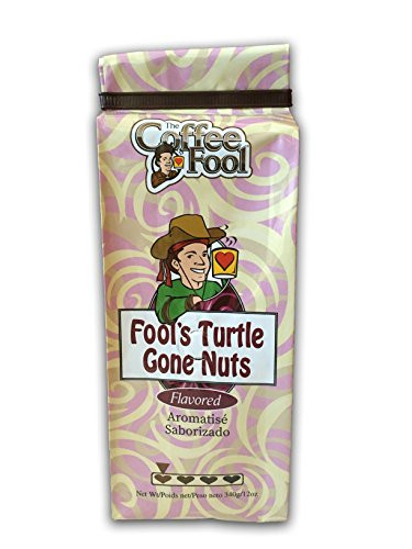 The Coffee Fool Coarse Grind Coffee, Fool's Turtle Gone Nuts, 12 Ounce
