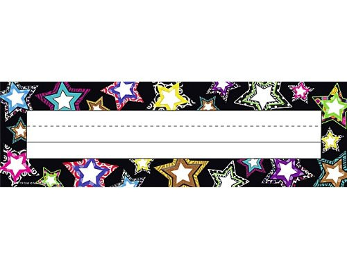 Teacher Created Resources Fancy Stars Name Plates (5261)
