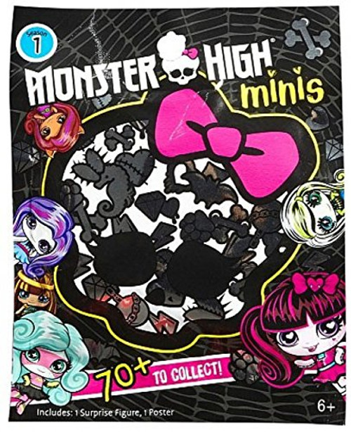 Monster High Minis Surprise Figure Mystery Blind Bag Season 1 Monster High Minis Surprise Figure Mystery Blind Bag Season 1