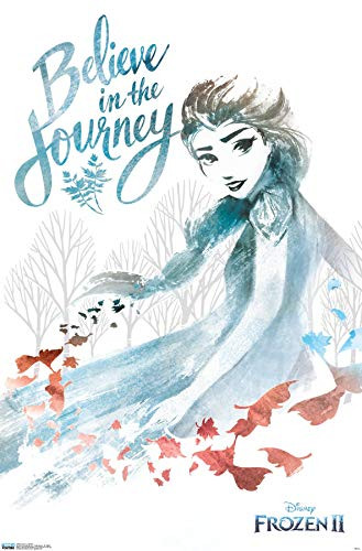 Trends International Disney Frozen 2 - Believe Wall Poster, 22.375" x 34", Multi
