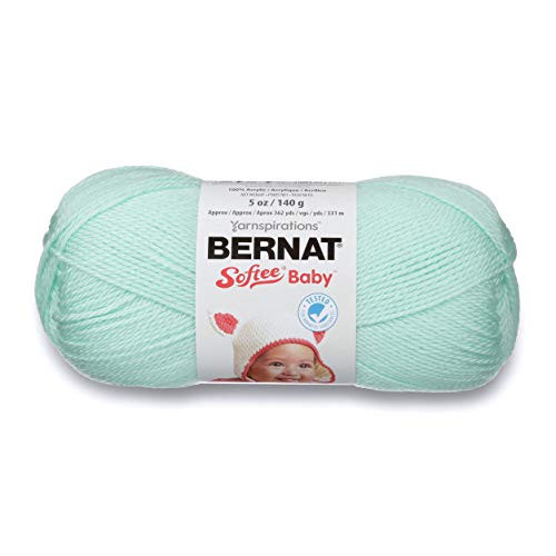 Bernat Softee Baby Yarn, 5 oz, Gauge 3 Light, Mint