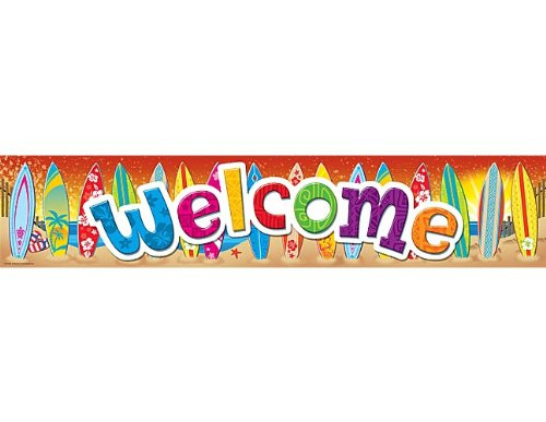 Teacher Created Resources 5388 Surf's Up Welcome Banner