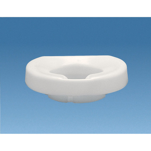 Ableware Tall-Ette 2-Inch Elevated Toilet Seat Compatible with Elongated and Standard Toilets (725831002)