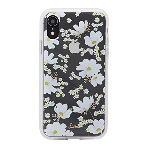 Sonix Ditsy Daisy Case for iPhone XR [Military Drop Test Certified] Women's Protective White Flower Clear Case for Apple iPhone XR