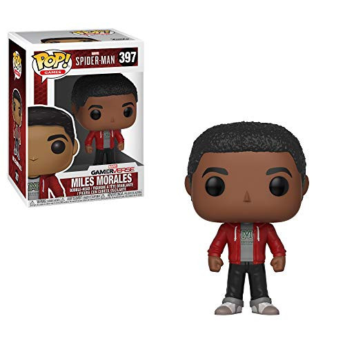 Funko Pop Marvel Games: Spider-Man Video Game - Miles Morales Collectible Figure, Multicolor