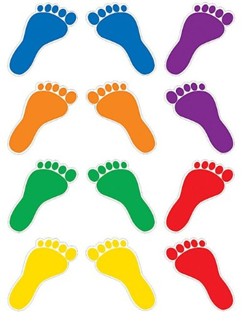Teacher Created Resources 5367 Footprint Mini Accents Teacher Created Resources 5367 Footprint Mini Accents