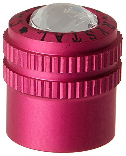 Pilot Automotive Pilot IP-2046P Crystal Valve Caps - Pink