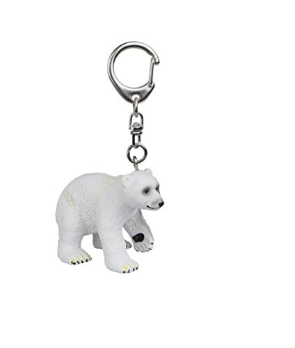 Papo Polar Bear Cub Key Ring, Multicolor