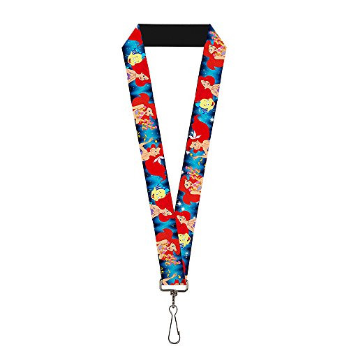 Buckle-Down Lanyard - The Little Mermaid Under the Sea Scenes