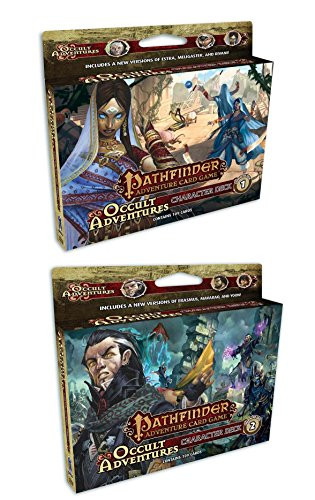 Pathfinder Adventure Card Game Occult Adventures Bundle: Character Deck 1 and Character Deck 2