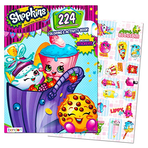 Shopkins Giant Coloring and Activity Book with Stickers (224 Pages) Shopkins Giant Coloring and Activity Book with Stickers (224 Pages)
