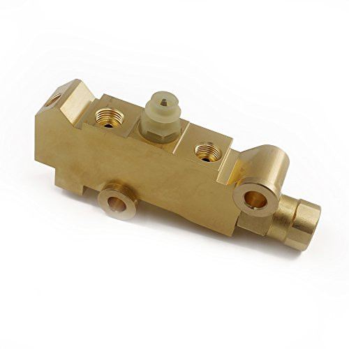 UTSAUTO Brass PV4 Brake Proportioning Valve Disc/Disc Brake System Combination Valve