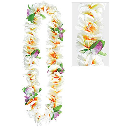 Amscan Soft Petal Party Lei, 40", White