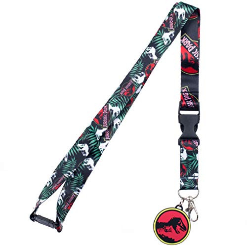 Bioworld Jurassic Park Breakaway Lanyard with Charm