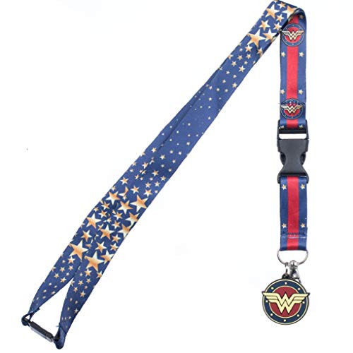 Bioworld Wonder Woman Breakaway Lanyard with Charm