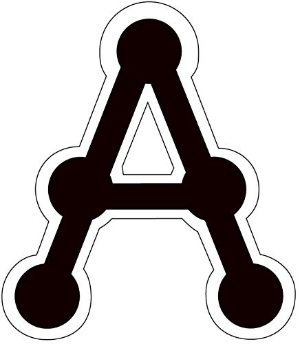 Creative Teaching Press 4-Inch Uppercase Letters, Black Dot-to-Dot (030554018893)