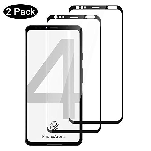Screen Protector for Google Pixel 4,Full Coverage Anti-Scratch Case Friendly Tempered Glass for Google Pixel 4 Screen Protector 5.7 inch [2-Packs]