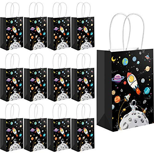12 Pack Outer Space Gift Bags Kids Treat Bags with Handles Planet Galaxy Party Favor Goodie Bags Paper Treat Bags for Kids Birthday Space Theme Party Supplies 12 Pack Outer Space Gift Bags Kids Treat Bags with Handles Planet Galaxy Party Favor Goodie Bags Paper Treat Bags for Kids Birthday Space Theme Party Supplies