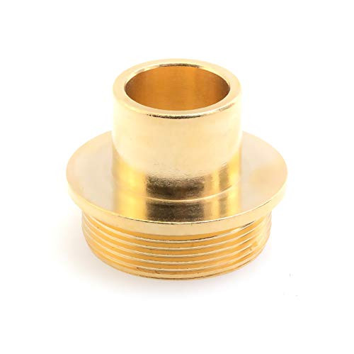 POWERTEC 71352 Router Template Guide Bushing for Porter Cable Style Routers | Solid Brass Component | 51/64" O.D. X 5/8" I.D.