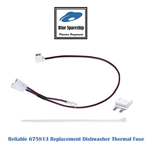Reliable 675813 Dishwasher Thermal Fuse Kit. Replacement Part Fits for Whirlpool Kenmore Dishwasher and Replaces 3375557, 3376359, 675813VP, 679723, AH382828, EA382828, PS382828.