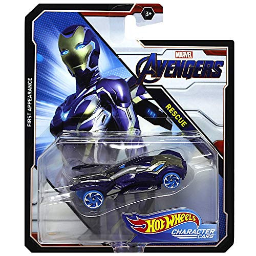Hot Wheels Rescue Avengers Character Cas Diecast 1:64 Scale