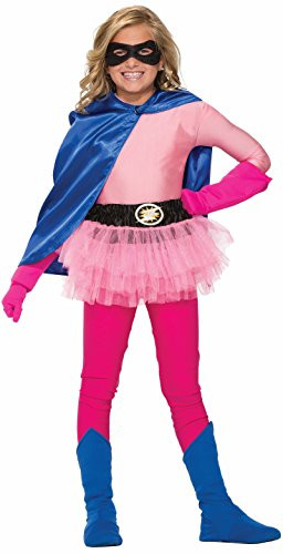 Forum Novelties Child Hero Tutu Costume, Pink