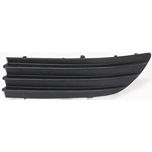 DAT AUTO PARTS Bumper Cover Grille Replacement for 04-05 Toyota Sienna Black Left Driver Side TO1088109