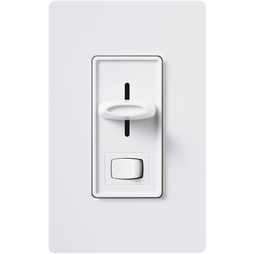 Lutron S-10P-WH 1000-Watt Skylark Single-Pole Dimmer, White