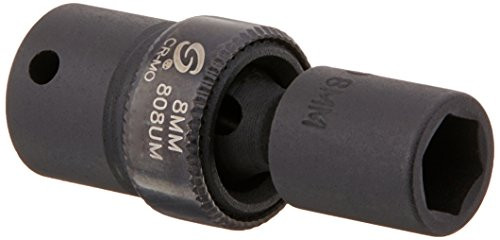 Sunex 808um 1/4-Inch Drive 8-Mm Universal Impact Socket