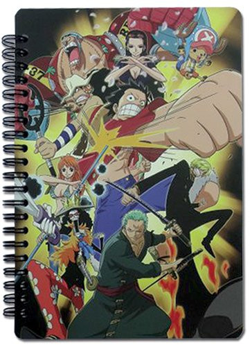 Great Eastern Entertainment One Piece New World Group Spiral Notebook