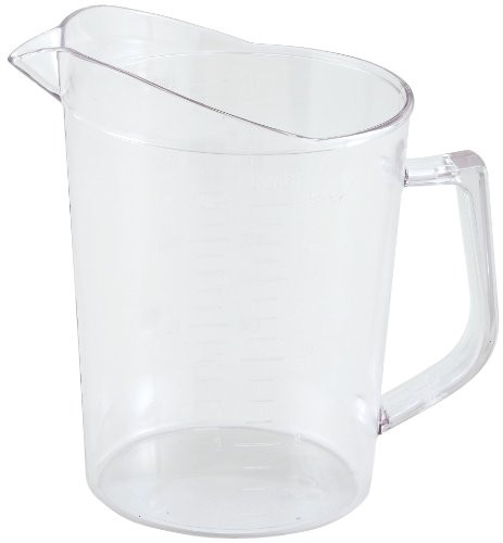 Winco Polycarbonate Measuring Cup, 1-Quart