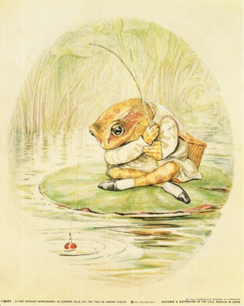 Wall Decor The Tale of Jeremy Beatrix Potter Art Print Poster (16x20) Wall Decor The Tale of Jeremy Beatrix Potter Art Print Poster (16x20)