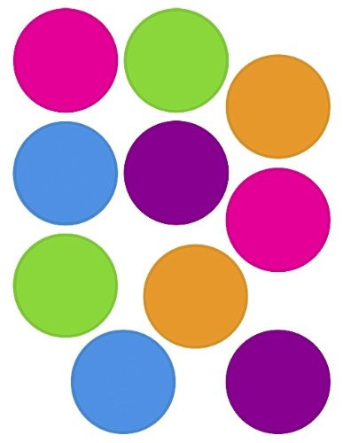 Teacher Created Resources Bright Colors Circles Accents (5189)