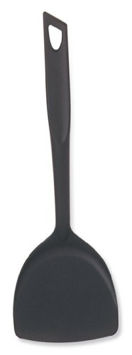 Norpro 1603 Nylon High Heat Solid Turner, Black