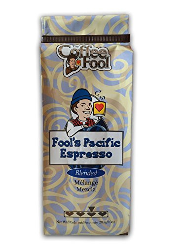 The Coffee Fool Fool's Pacific Espresso, Drip Grind, 10 Ounce